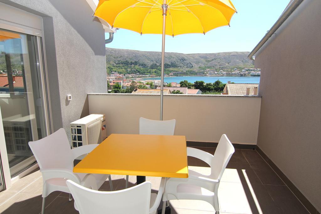 Apartment Villa Franci Pag Town Dış mekan fotoğraf