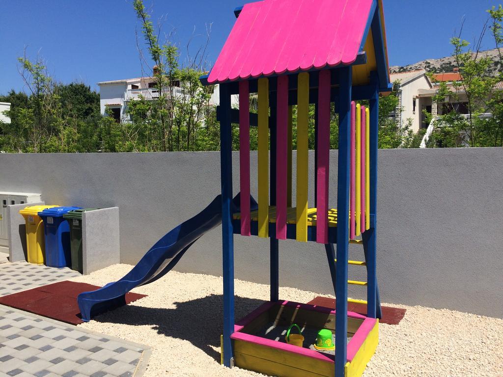 Apartment Villa Franci Pag Town Dış mekan fotoğraf