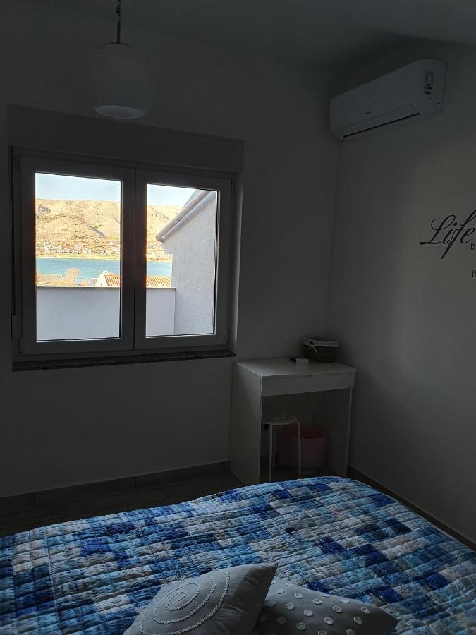 Apartment Villa Franci Pag Town Dış mekan fotoğraf